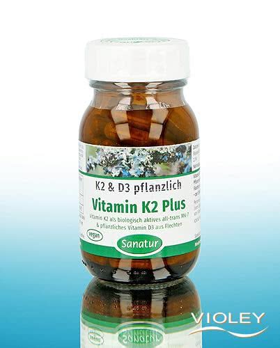 Sanatur Vitamin K2 Plus Vitamin D3 90 Capsules 26 G