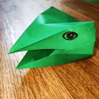 How to Make an Origami Dragon Head