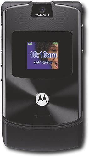 Best Buy Metropcs Motorola Razr V S No Contract Cell Phone Black