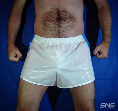 Pin On Sns Sportswear Shiny Nylon Shorts