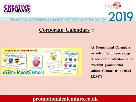 PPT - Promotional Calendars PowerPoint Presentation, free download - ID