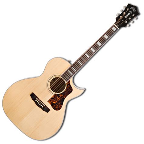 Guild F 47MC Orchestra Cutaway Electro Acoustic Guitar Blonde Gear4music