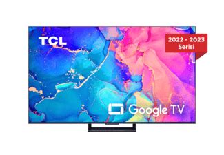 Tcl C In Ekran Uydu Al C L Google Smart K Ultra Hd Qled