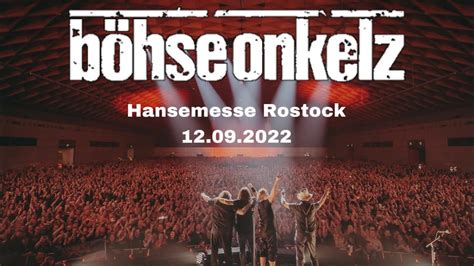 Böhse Onkelz Keine Amnestie für MTV 12 09 2022 Hansemesse Rostock