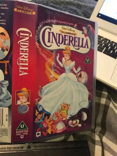 Cinderella Walt Disney Vhs Tape Digitally Remastered Eur Picclick Fr