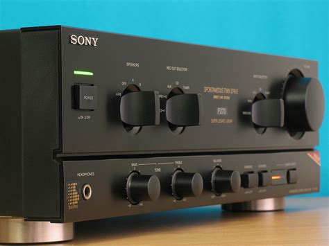 Sony TA F270 Integrated Amplifier AudioBaza