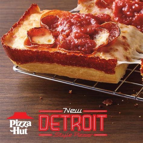 Pizza Hut Is Selling Detroit Style Pizza Nationwide