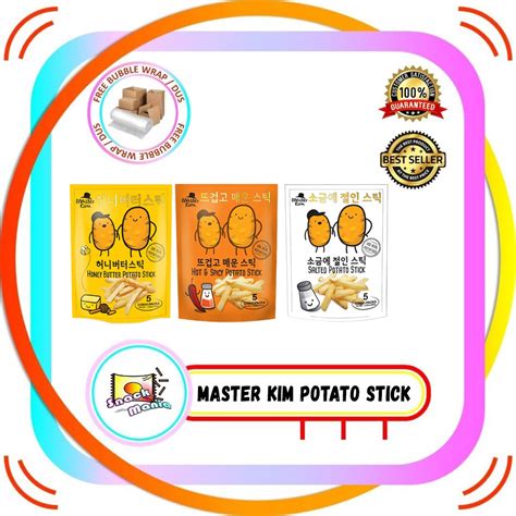 Jual Master Kim Potato Stick Salt Honey Butter Hot Spicy 70 Gr Bag