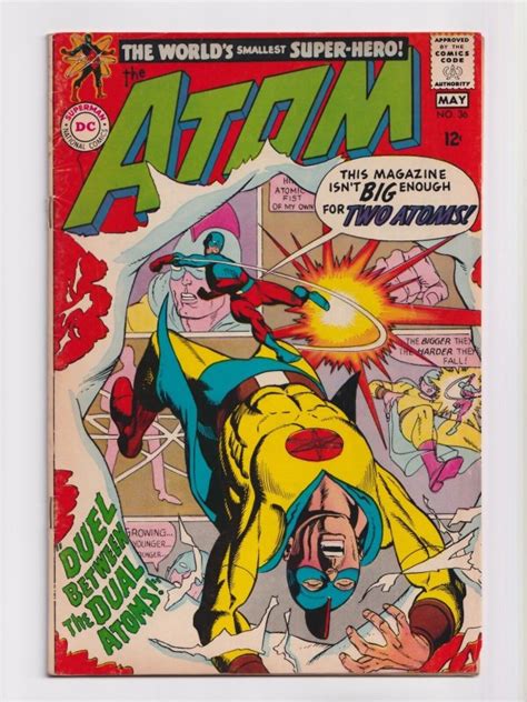 The Atom Dc Comics Nice Copy Vg Fn Golden Age Atom Appearance