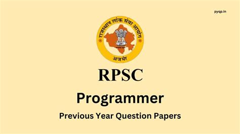 RPSC Programmer Previous Papers