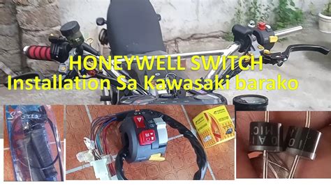 Kawasaki Barako Upgrading Part2 Honywell Switch Installation YouTube