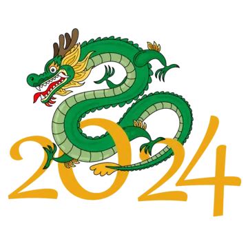 Chinese New Year Of The Dragon 2024 Vector, Lunar New Year, Chinese New ...