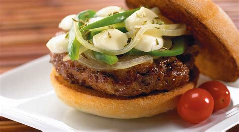 Tre Stelle Recipe Italian Sausage Burgers With Tre Stelle Bocconcini