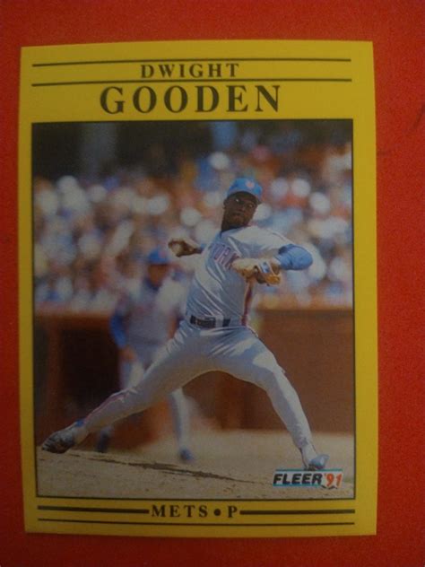 Dwight Gooden Ungraded Fleer