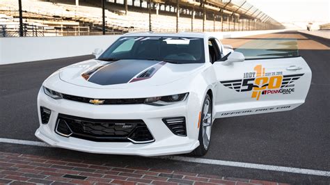 50th Anniversary Camaro Ss Named Official Pace Car Of 2016 Indy 500