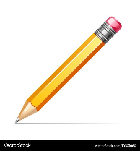 Pencil Royalty Free Vector Image - VectorStock