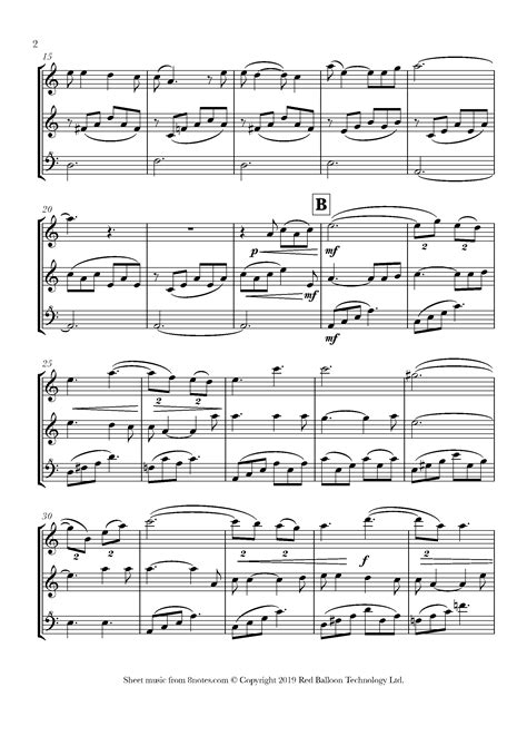 House Of The Rising Sun Sheet Music For Recorder Trio