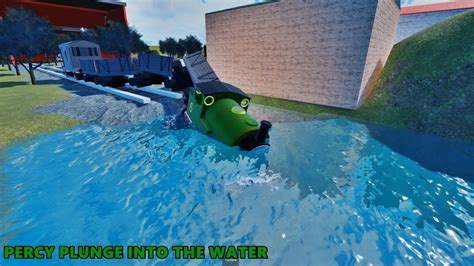 THOMAS AND FRIENDS CRASHES Percy Plunge Into The Water 3 Thomas The