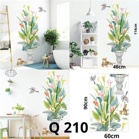 Jual Wallsticker Wall Sticker Stiker Setiker Dinding Q Motif Gambar