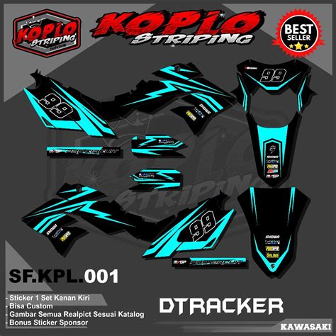 Jual Striping Decal Full Body Dtracker Sticker Striping Decal Full