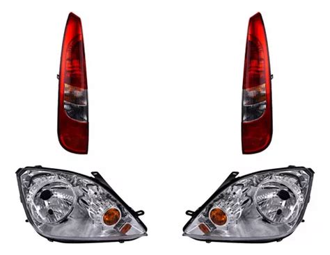 Kit Faros P halog Y Calaveras Depo Fiesta Ford 2003 2007 Envío gratis