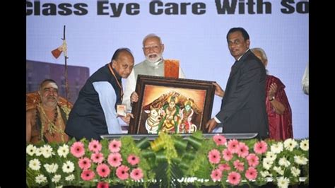 Pm Launches Sankara Eye Hospital In Varanasi Hindustan Times