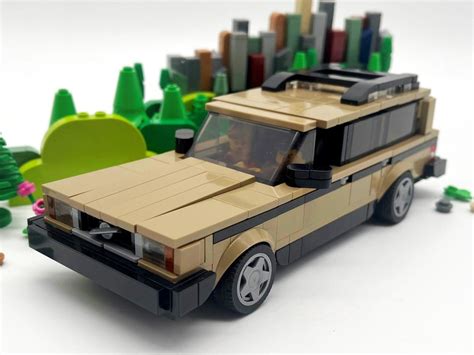 Lego Moc Volvo 240 Wagon By Ibrickeditup Rebrickable Build With Lego