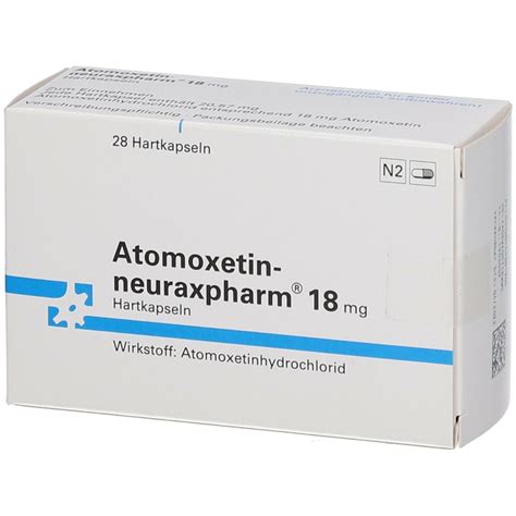 Atomoxetin Neuraxpharm Mg St Mit Dem E Rezept Kaufen Shop Apotheke