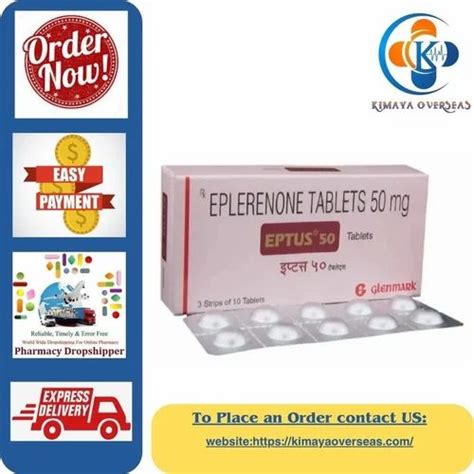 Eplerenone Eptus Mg Tablets At Rs Stripe In Nagpur