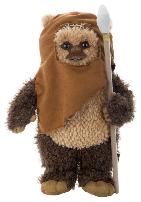 Star Wars Ewok Wicket 1 2 Size Plush Doll 40cm 15 7 Exclusive Endor