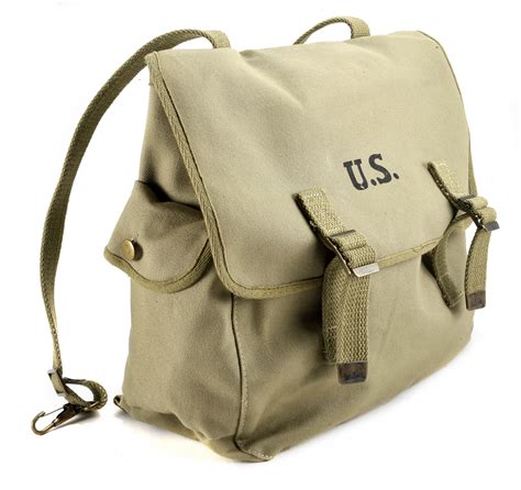 Vintage Wwii Musette Field Bag IUCN Water