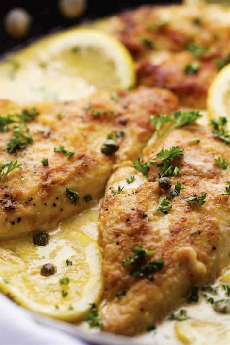 Creamy Lemon Chicken Piccata The Recipe Critic