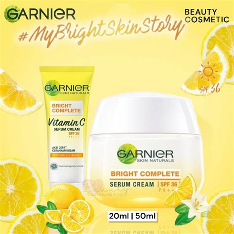 Jual Garnier Bright Complete White Speed Serum Day Cream Extra Spf