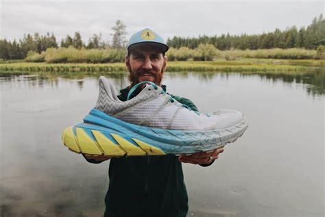 hoka tennine shoe review   downhill running treeline journal