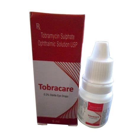 Tobramycin Sulphate Ophthalmic Solution Eye Drops At Rs 48pieces