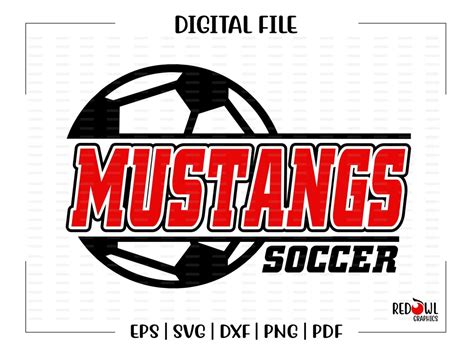 Soccer Svg, Mustang Soccer Svg ,mustang, Mustangs, Soccer, Svg, Dxf ...