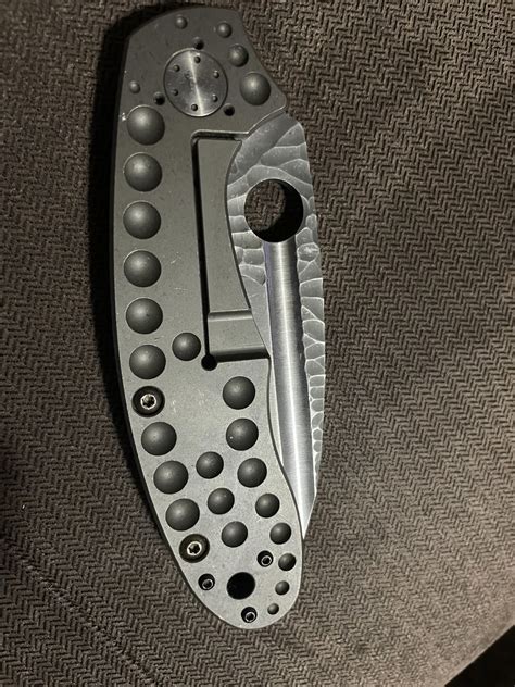 Spyderco Tuff (3V version) Custom : r/knifeclub