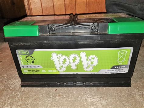 Topla Nano AGM/VRLA - Start/Stop - 12V 95Ah 850A rabljen