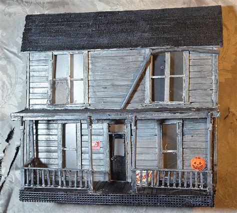 Michael Myers House Halloween House Wall Facade Etsy