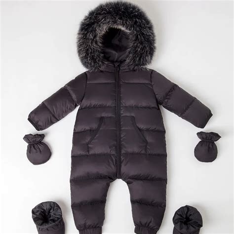 Aliexpress.com : Buy 0 4 Years Waterproof Newborn Baby Snowsuit Real ...