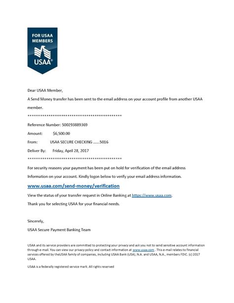 Susie and Security: USAA members beware phishing email about money transfer
