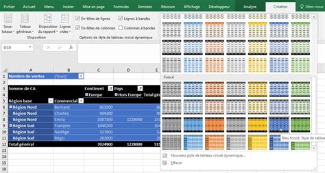 Les Tableaux Crois S Dynamiques Cest Facile Excel Formation