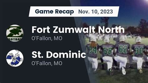 Fort Zumwalt North vs St. Dominic | Football | 11/10/2023