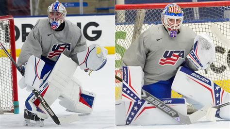 Augustine, Fowler give U.S. goalie depth at 2024 World Junior ...