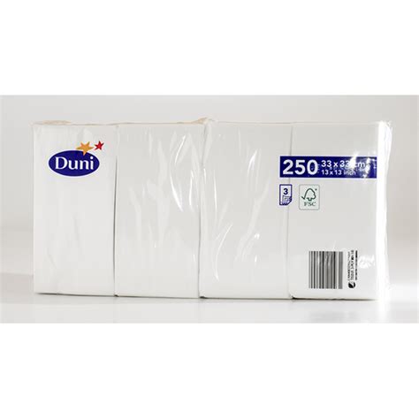 Duni 33 X 33 Cm 3 Lagig 1 8 Buchfalz Uni Igefa Store