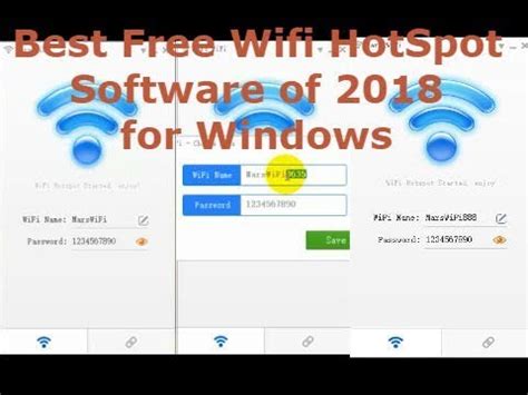 Best Free Wifi Hotspot Software Of For Windows Youtube