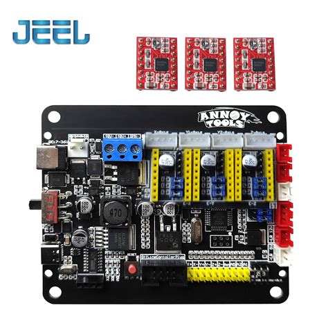 Case USB GRBL 3 Axis Stepper Motor Driver Board Controller Laser CNC