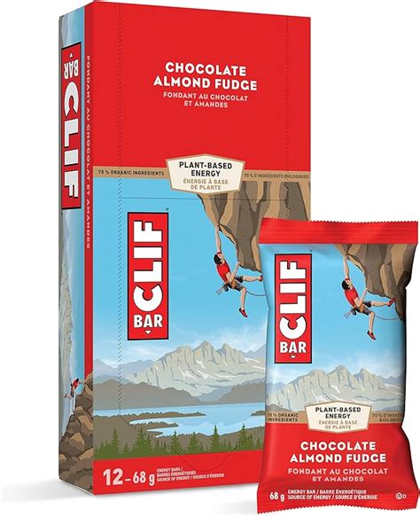 Clif Bar Energy Bars Chocolate Almond Fudge Gram Protein Bars