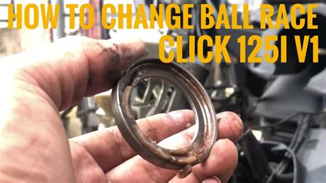 How To Change Honda Click I Ball Race Bearing Sa Manubela Youtube