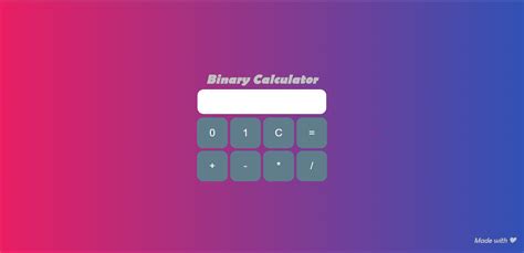 Github Alitindrawan24binary Calculator Binary Calculator